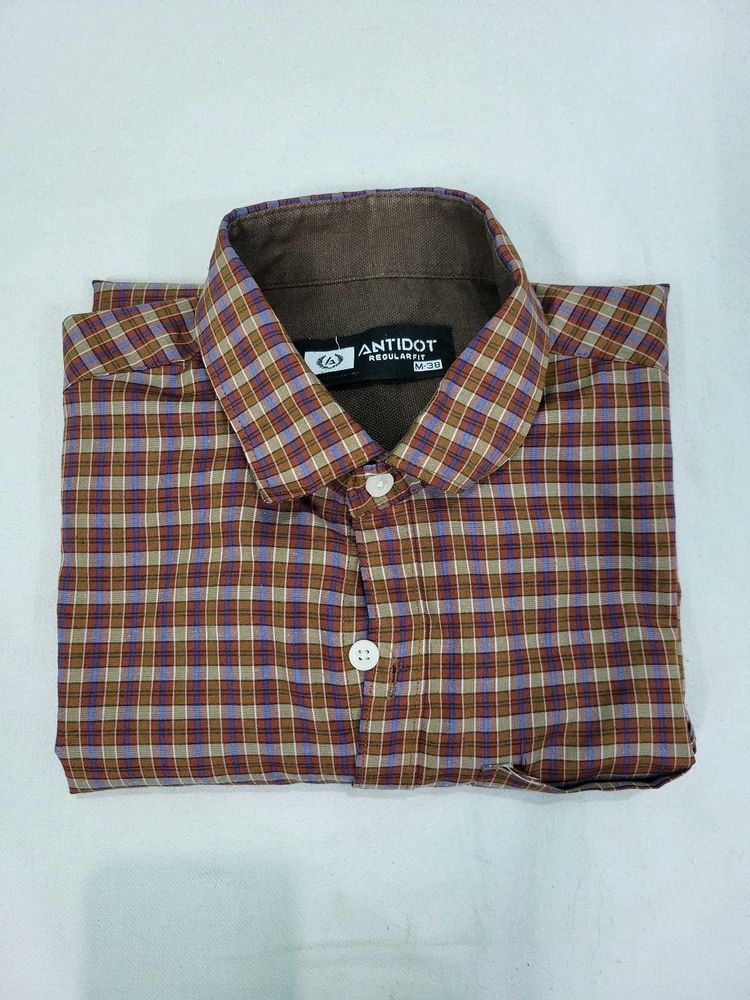 Antidot Plaid Men's Shirt