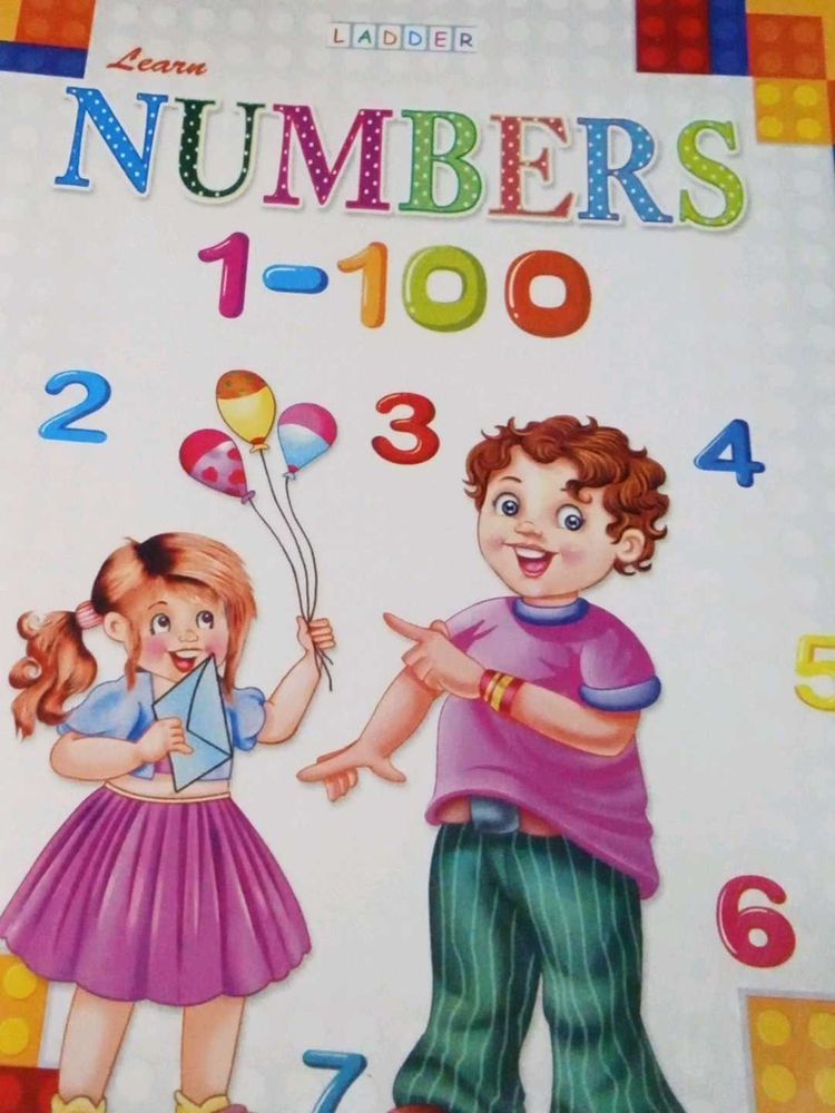 Learn Numbers 1-100 Activity Book