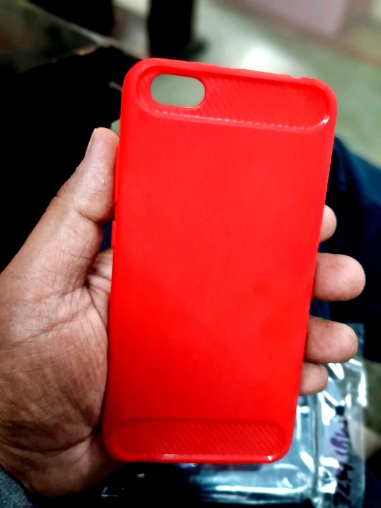 Mi Y1 Lite Back Cover In Red