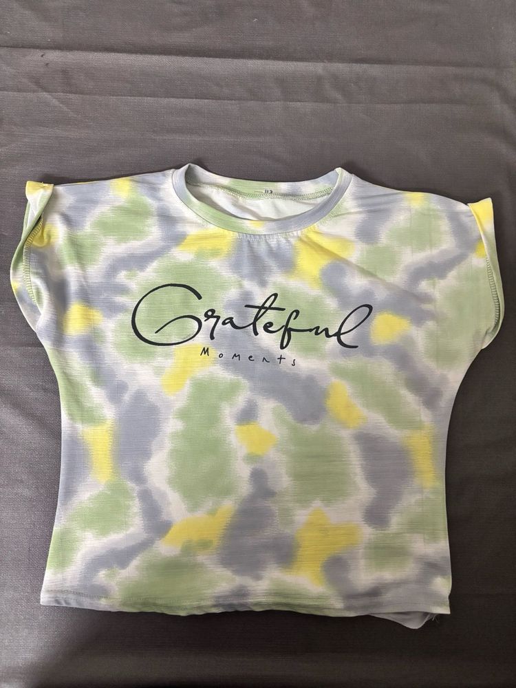 Grateful Moments Tee Tie Dye
