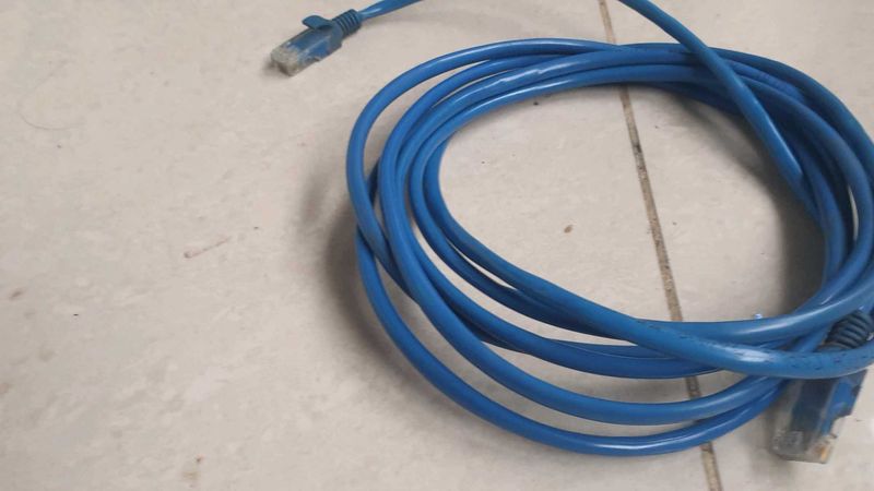 Blue Ethernet Cable