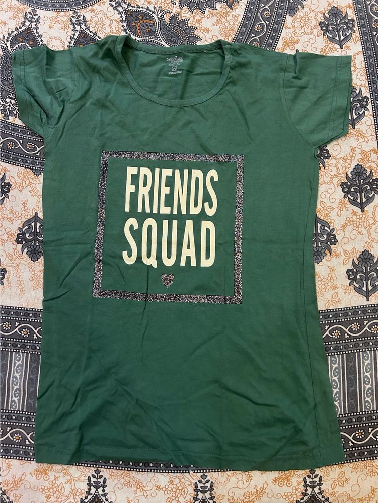 Green Friends Squad T-Shirt