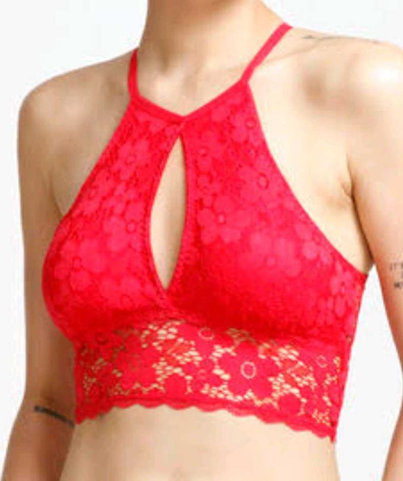 Red Lace Bralette