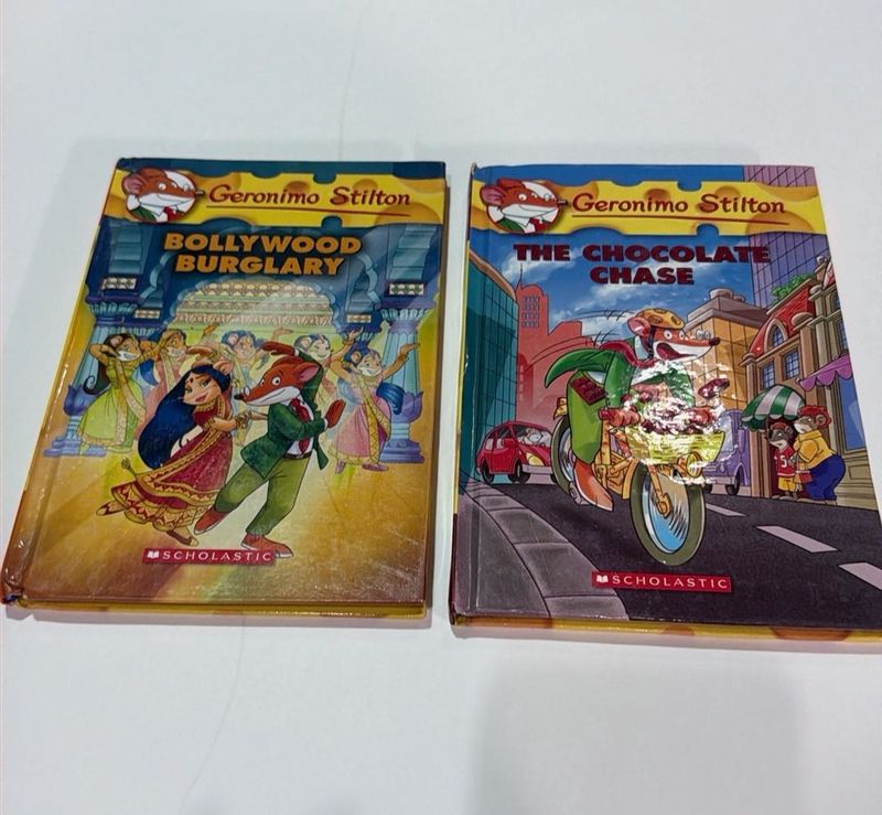 Geronimo Stilton Hardcover Set (2 Books).
