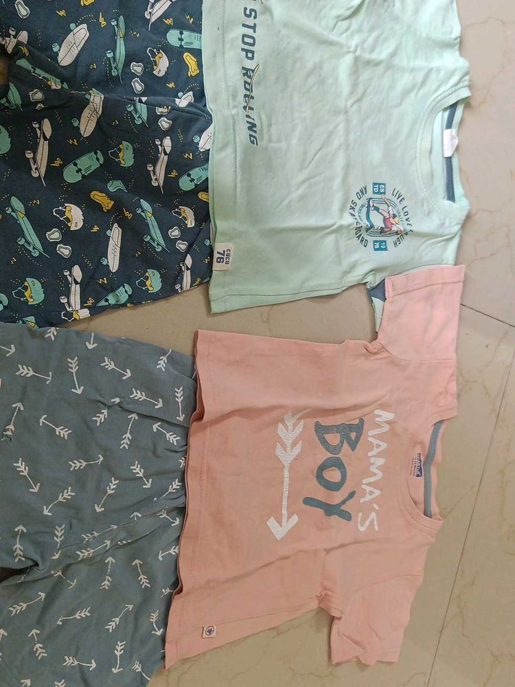 Cute Boy's T-Shirt and Shorts Set