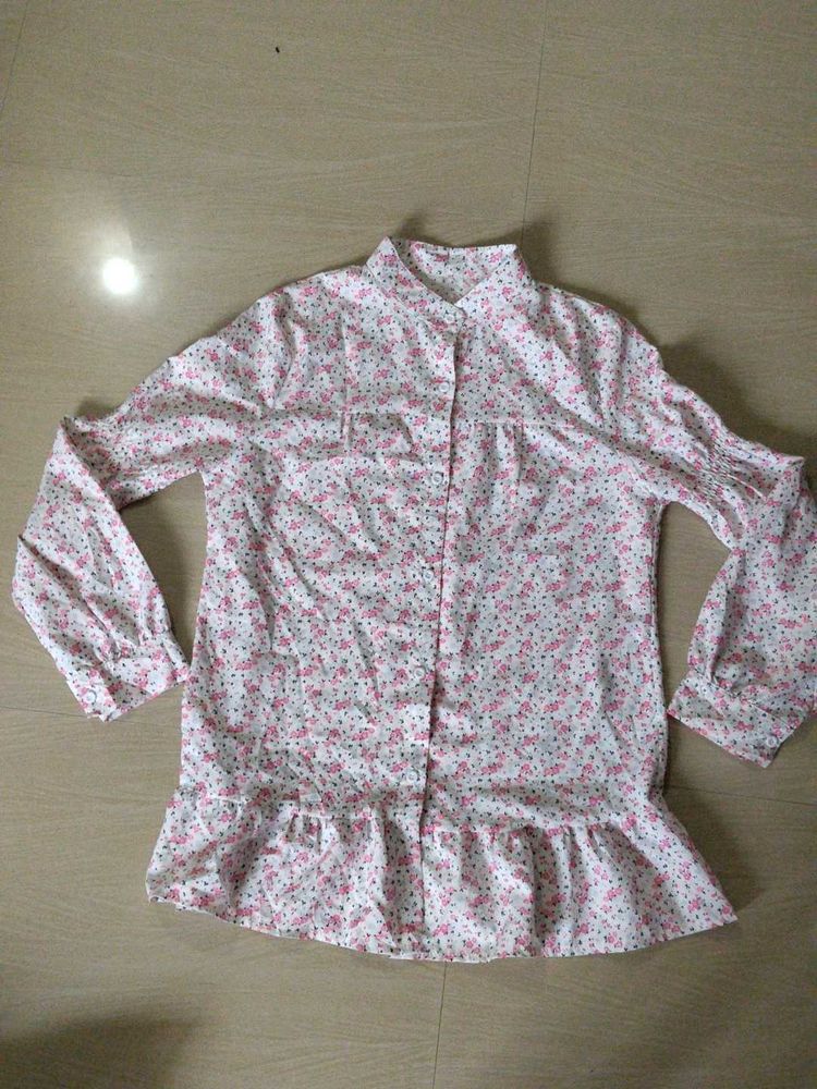 Floral Print Ruffled dress