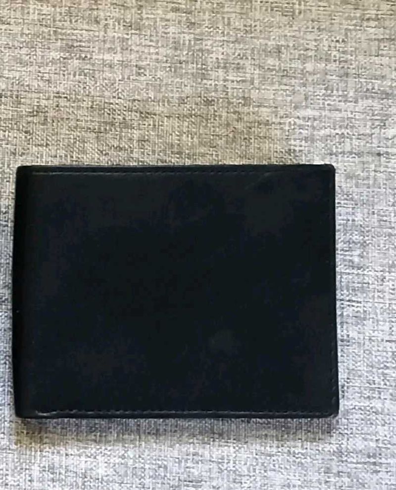 Elegant Black original leather Wallet