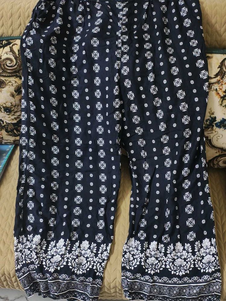 Bohemian Print Palazzo Pants