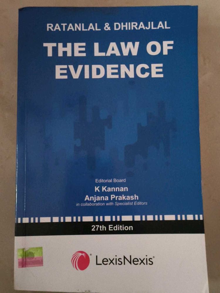 The Law of Evidence - 27th Edition