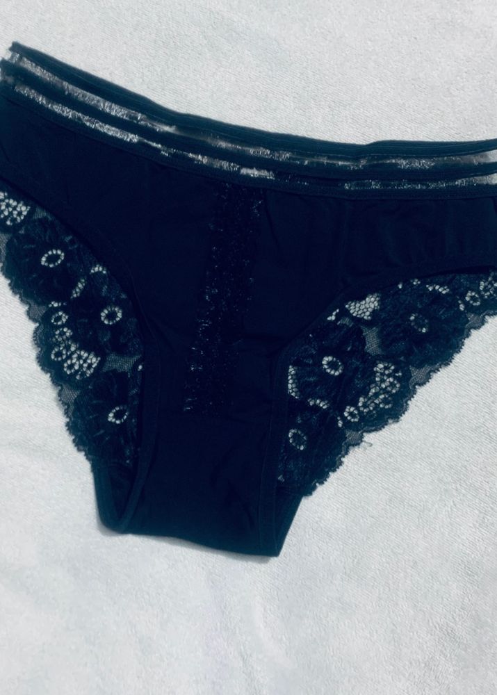 Lace Trim Briefs