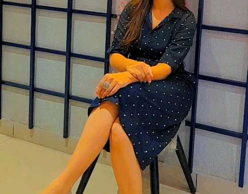 Dress polka dotted