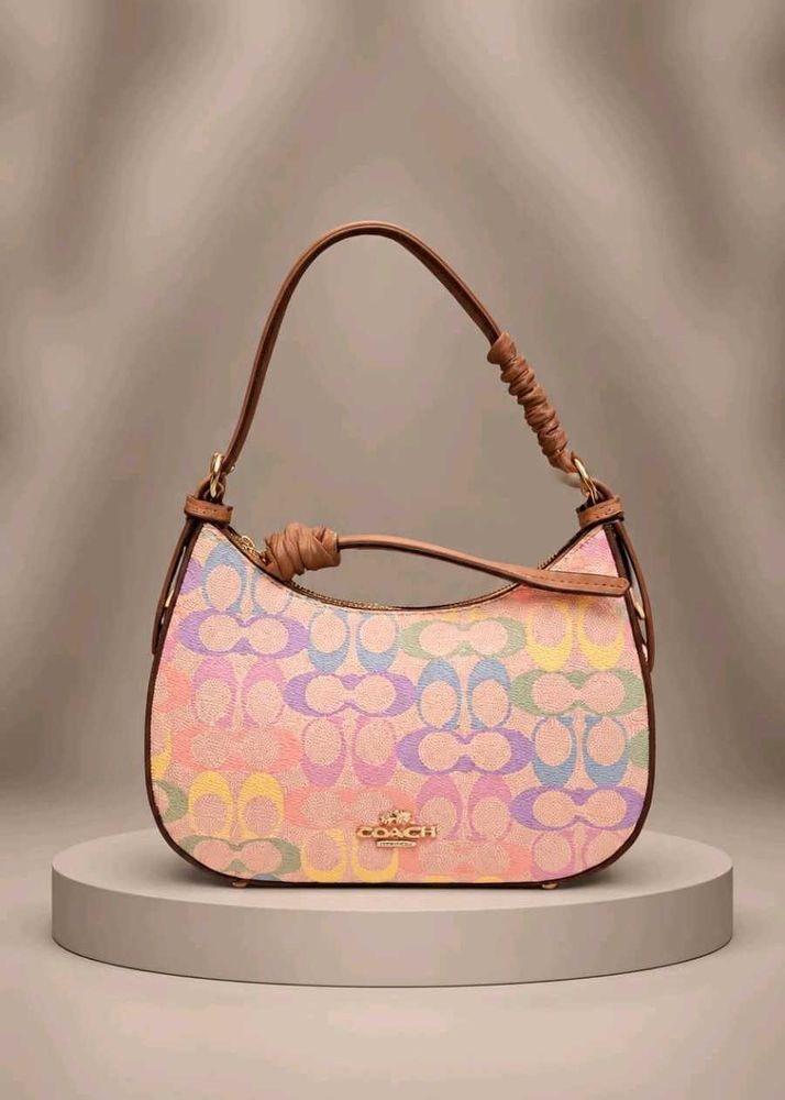Coach Monogram Shoulder Bag