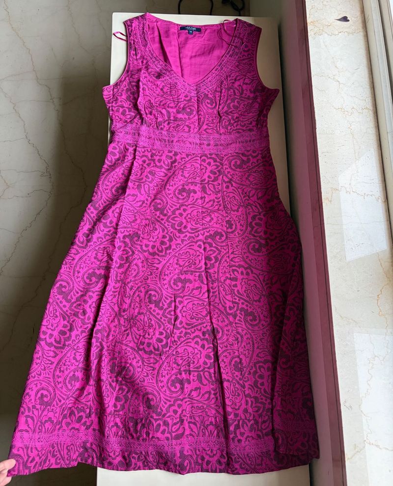Stylish Magenta Pink Dress
