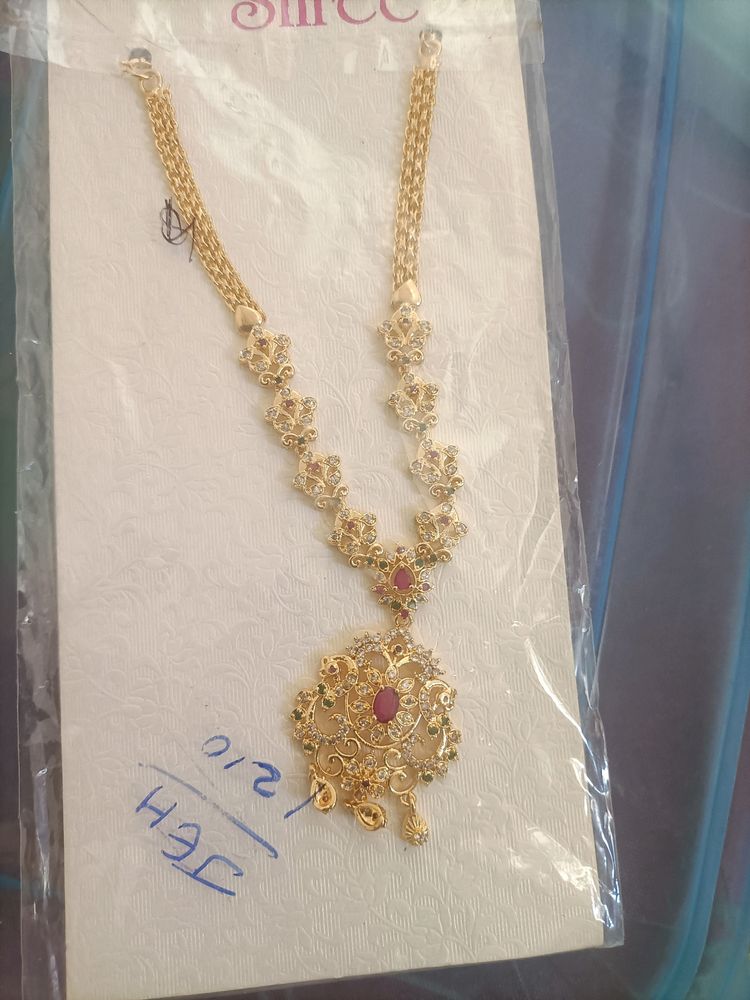 Jewellery Golden Colour With Stones