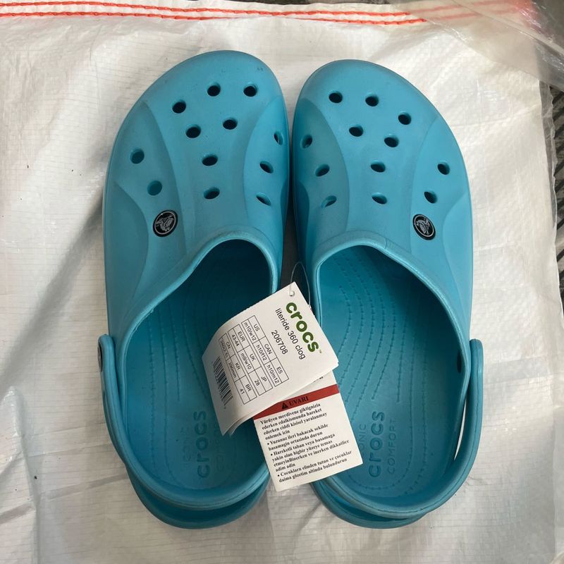 Blue Crocs Classic Clogs