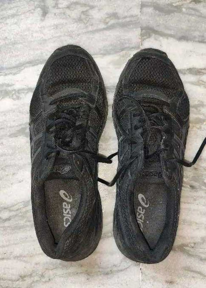 ASICS Black Running Shoes