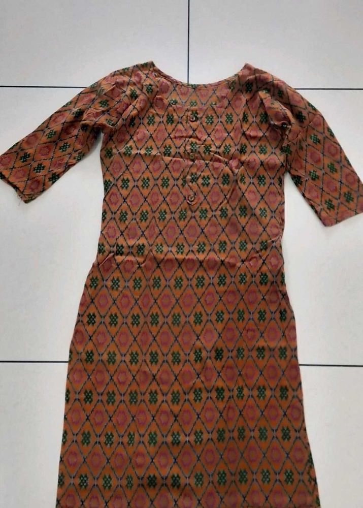 M Ikkat Kurta