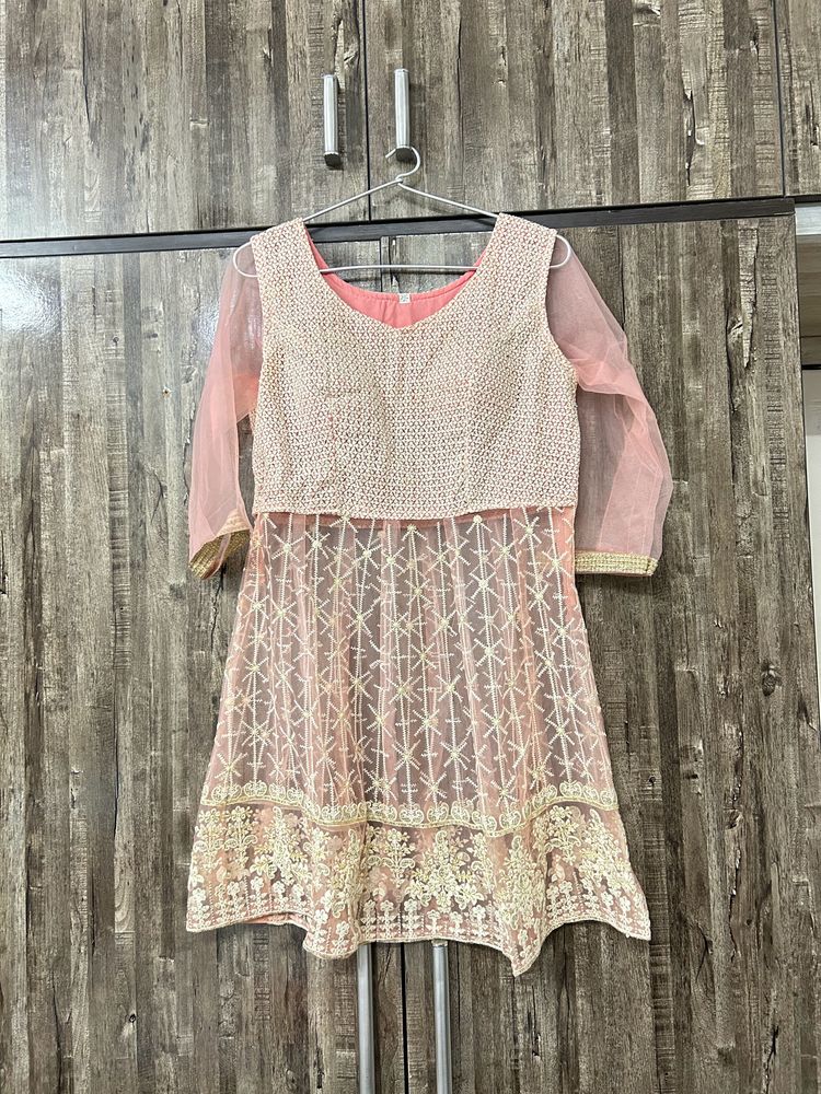 Pink Wedding Wear Dress