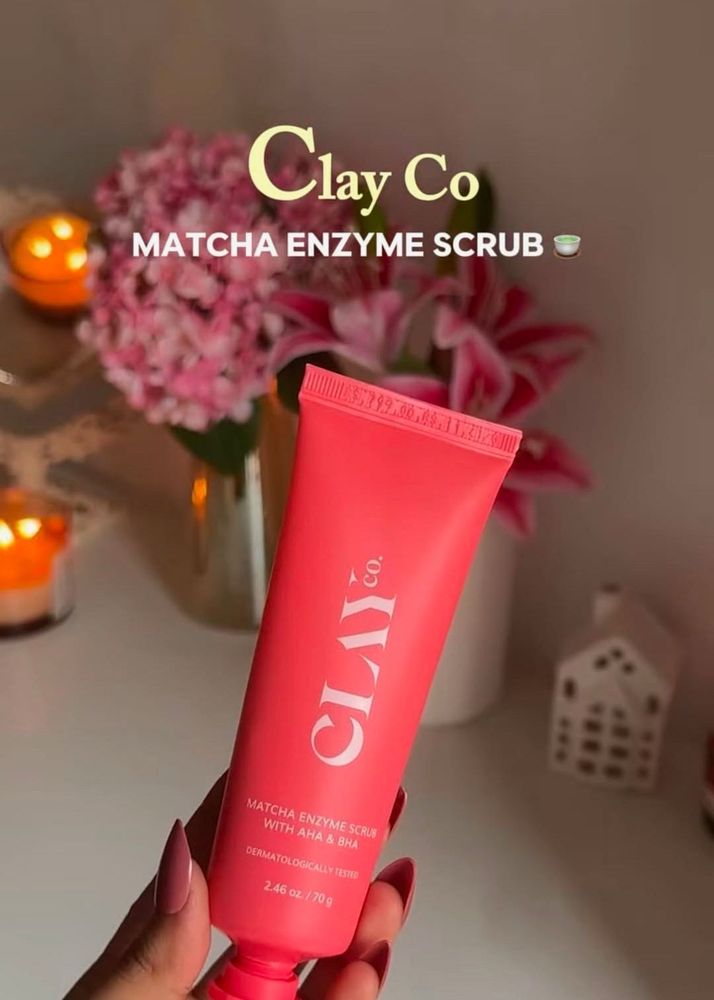 Clay Co Matcha Enzyme Scrub