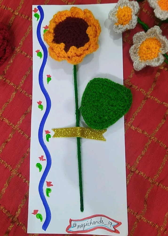 Crochet Big Sunflower 🌻