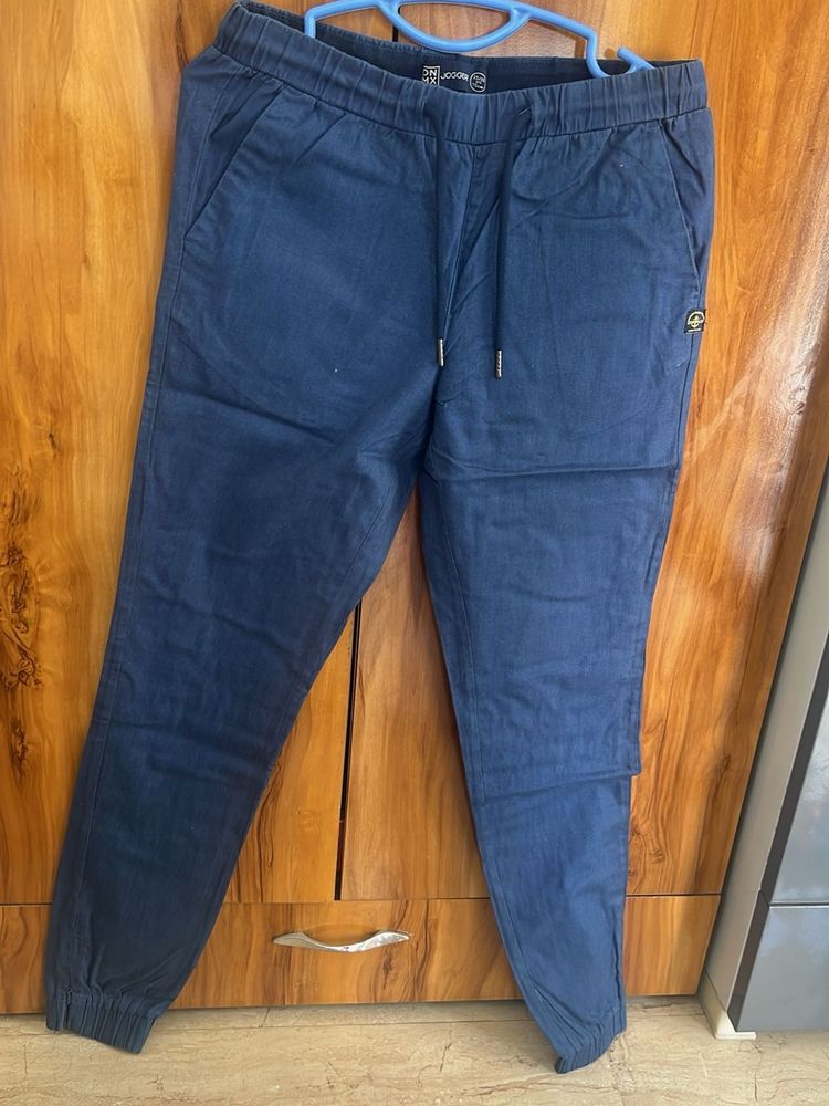 DNMX KIDS COTTON  Blue Jogger Pants-15-16yr