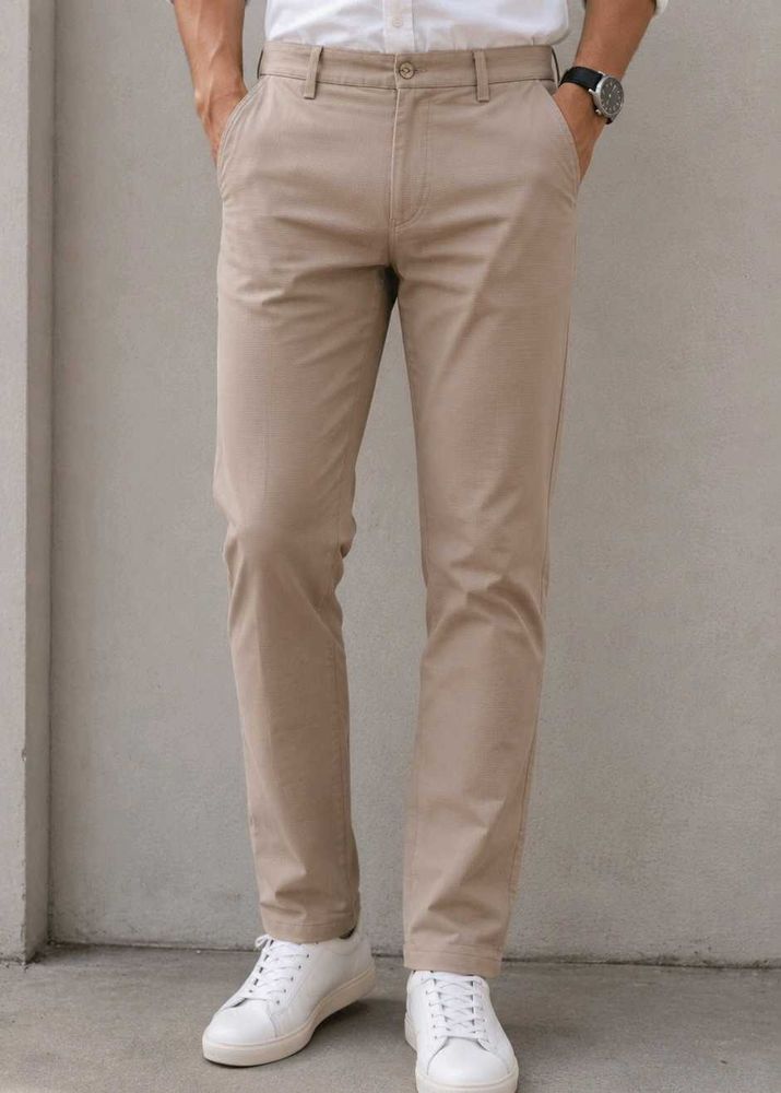 premium Men's Khaki Chinos