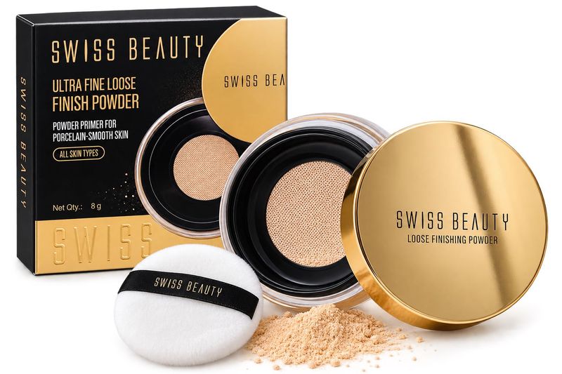 Swiss Beauty Loose Finishing Powder shade 05 ivory