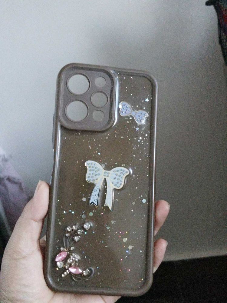 Redmi 12 5g Sparkly Bow Phone Case