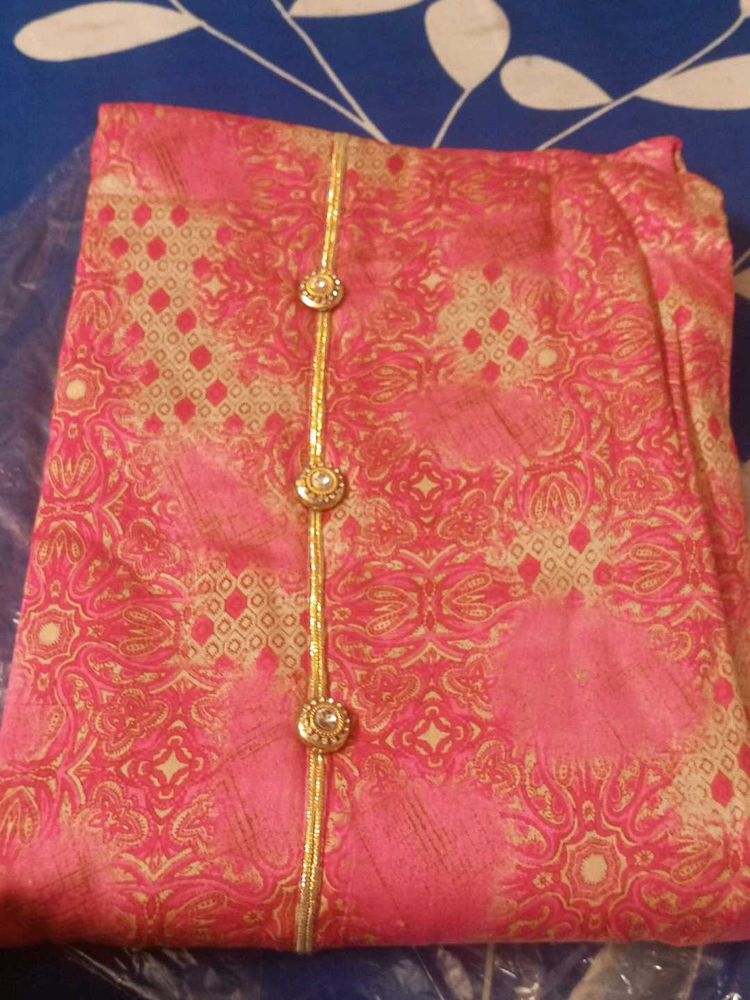 Designer Pink Kurta Set