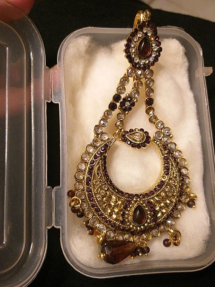Wine Color Hair Accessories(mirza)
