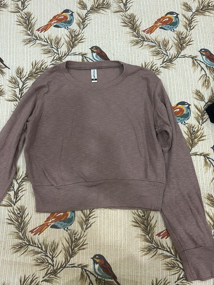 Athleta Purple Long Sleeve Top