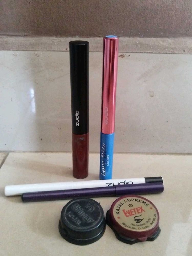 !!SALE!! - 7 Kajals &amp; Eyeliners combo