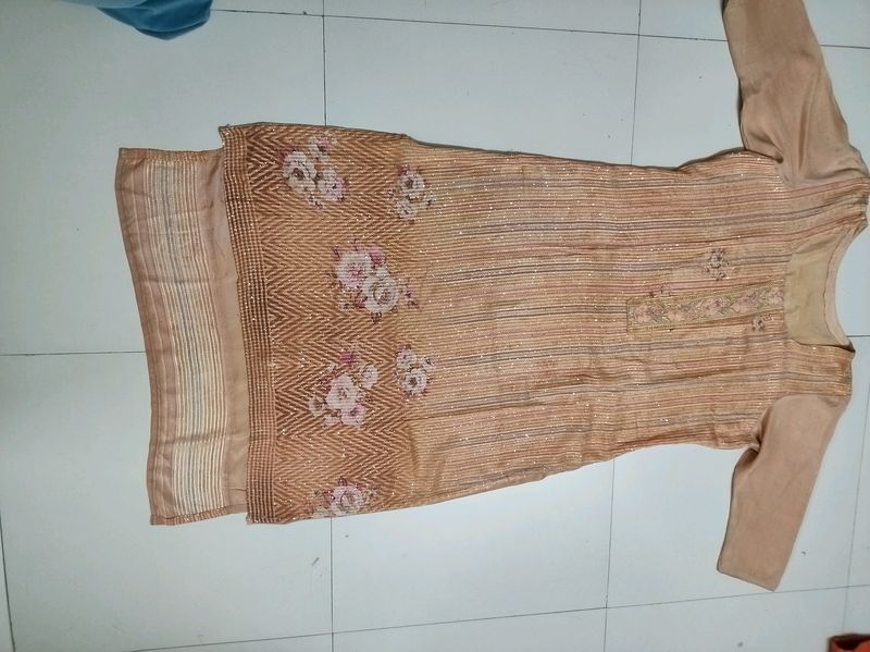 Excellent  Fully Worked Plus size Party wear Kurta
