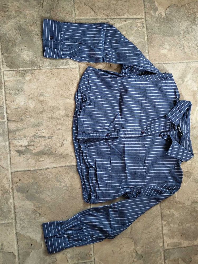 Women's Striped Long Sleeve Shirt