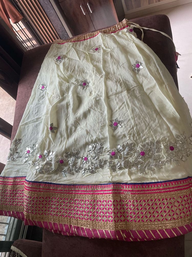 Embroidered Lehenga Skirt