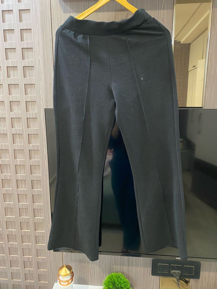 Comfortable Black Wide Leg Pants