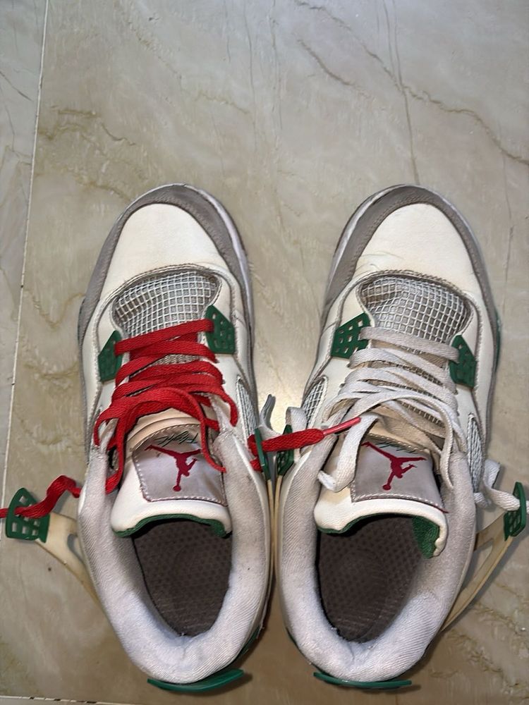 Jordan 4 Retro Pine green