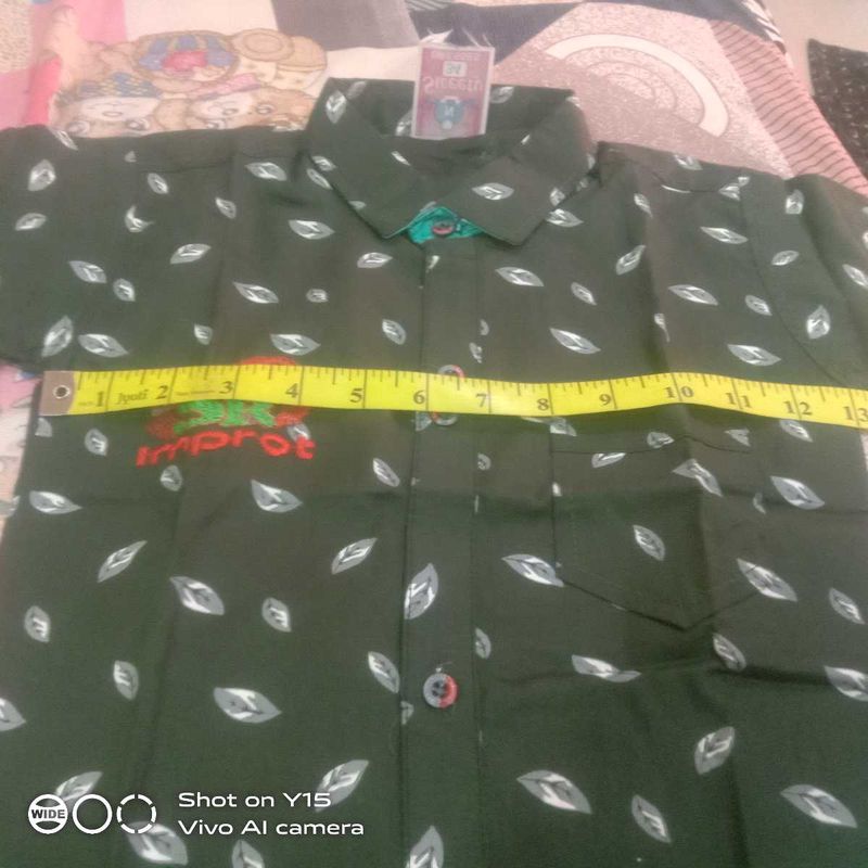 Stylish Leaf Print Shirt for Boys