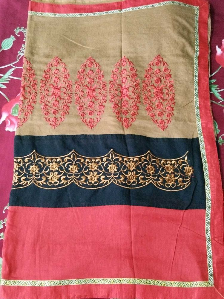 Embroidered Saree