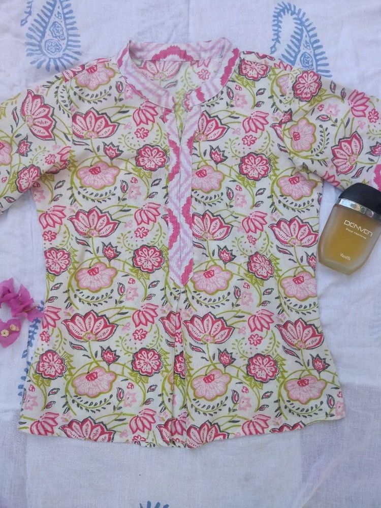 floral kurti .
