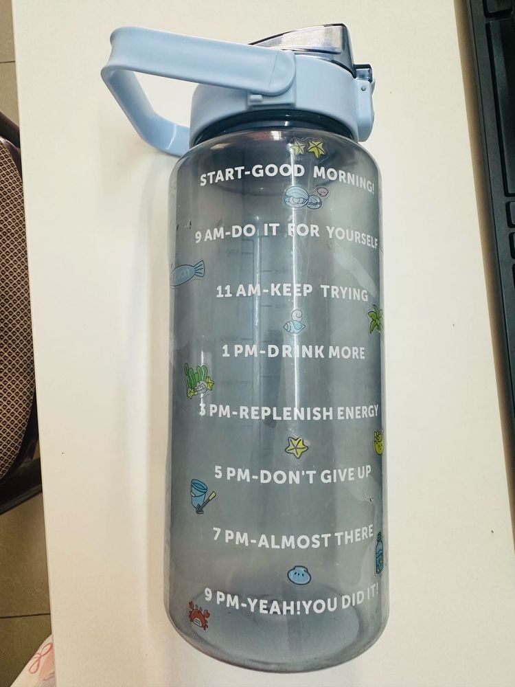Motivational Water Bottle 2Lt