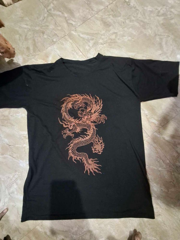 Black Dragon Graphic T-Shirt