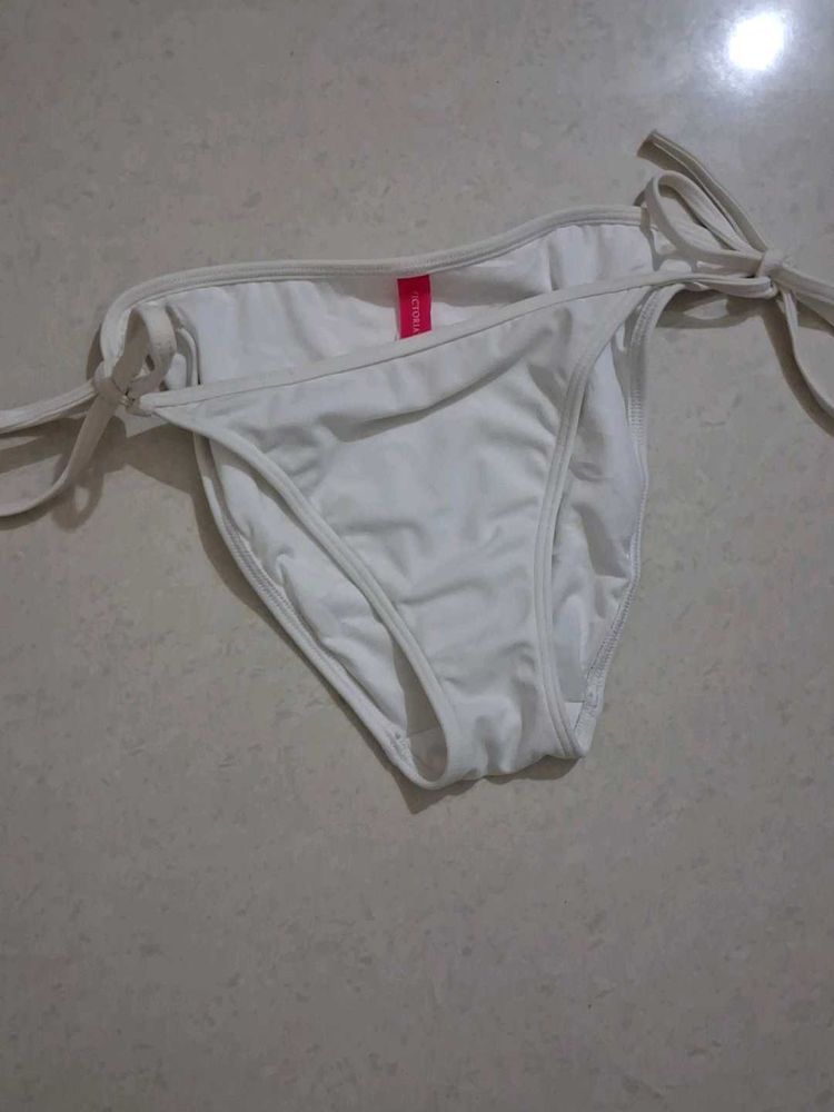 S White Bikini Bottom