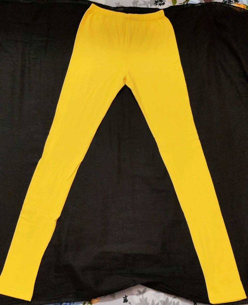 Bright Yellow Leggings