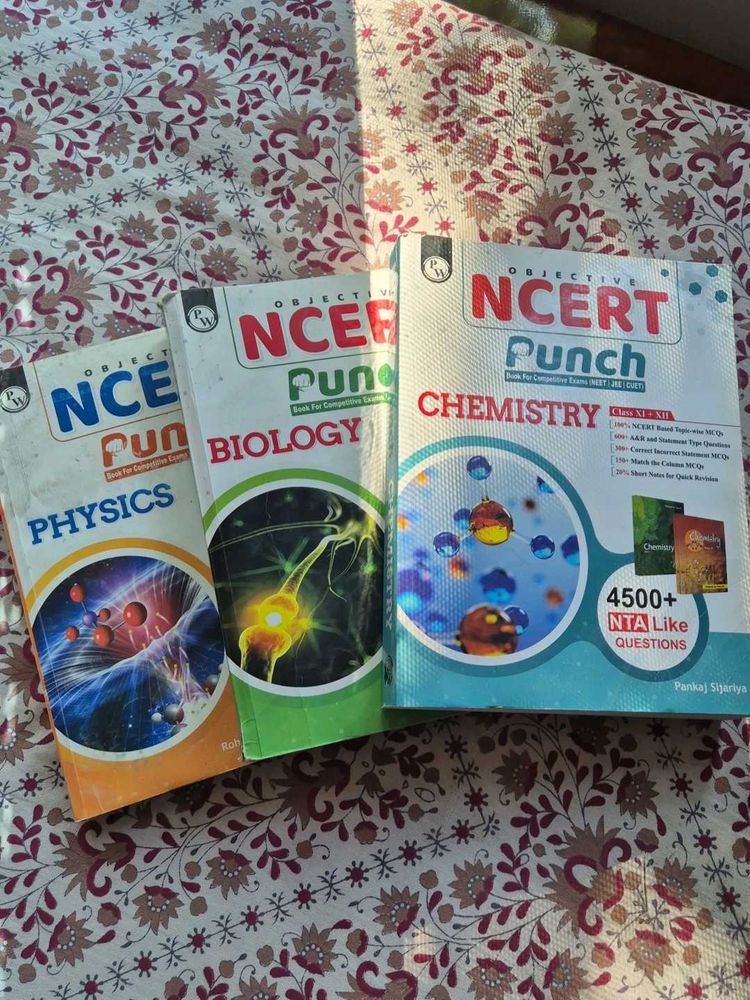 Objective NCERT Punch Physics, Chemistry, Biology