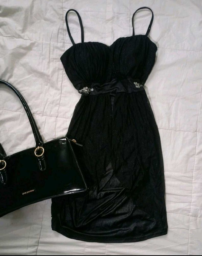Elegant Black Party Dress