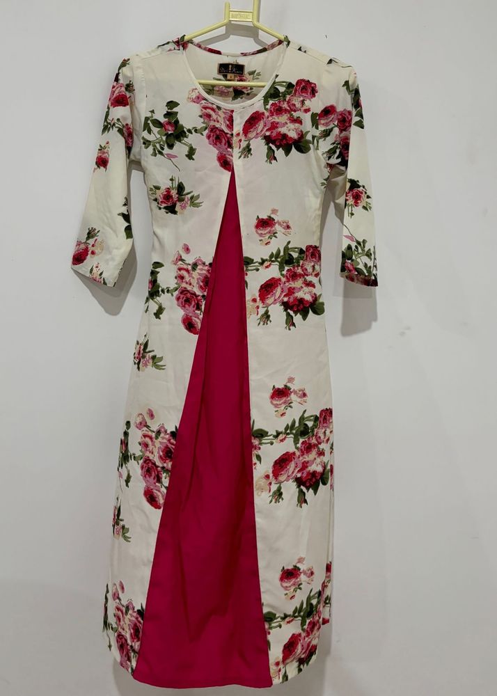 Elegant Floral Kurta