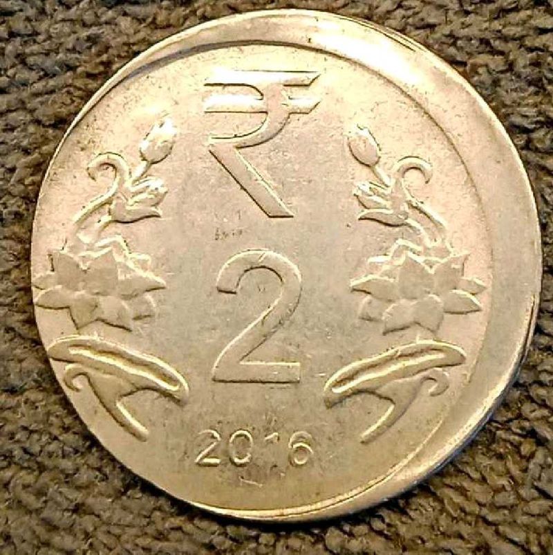 Error Two Rs. Coin