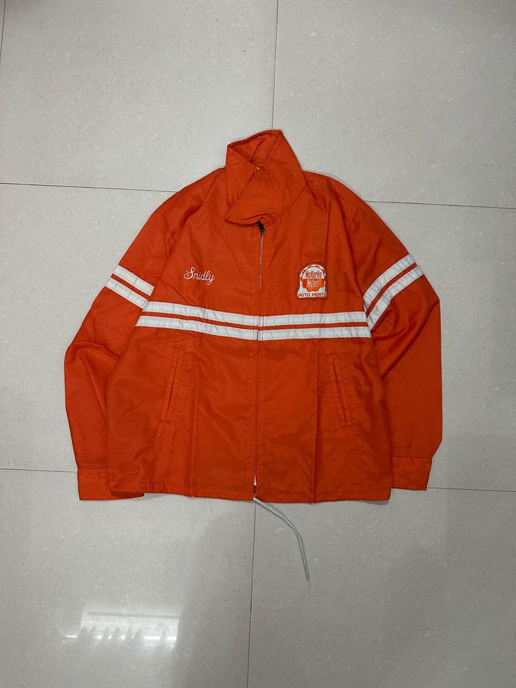 Retro Orange Track Jacket 🇺🇸