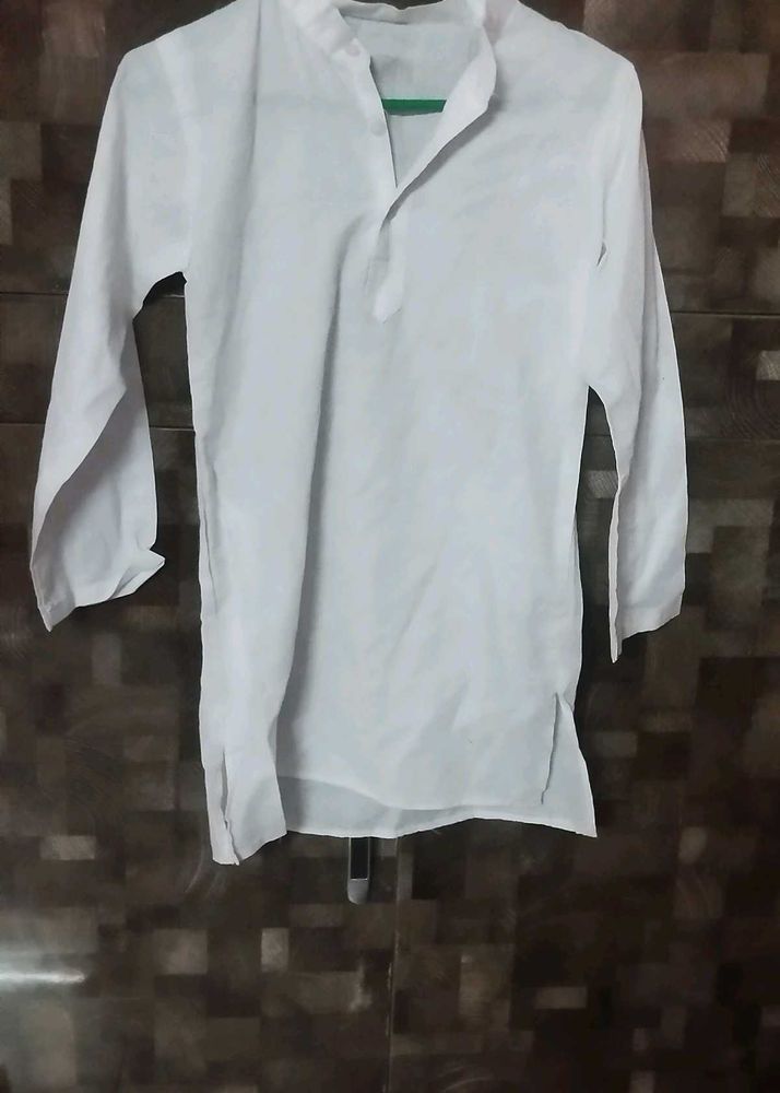 Classic White Kurta